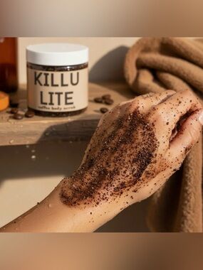 Pure Drop Killulite Coffee Exfoliate Body Scrub 4oz Sealed New